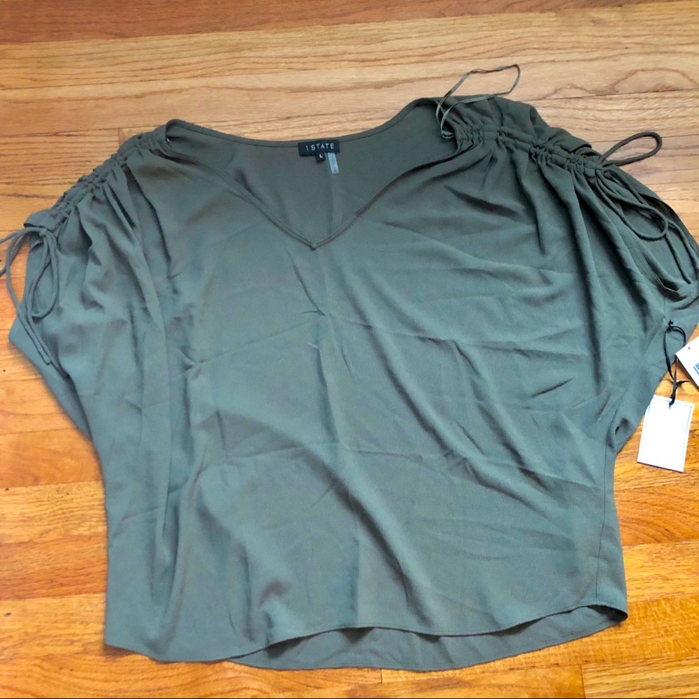 1 State chiffon blouse